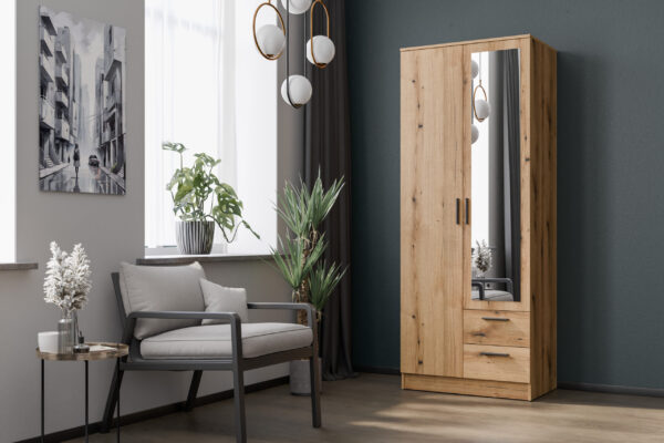 Riidekapp MONTANA 02 tamm evoke